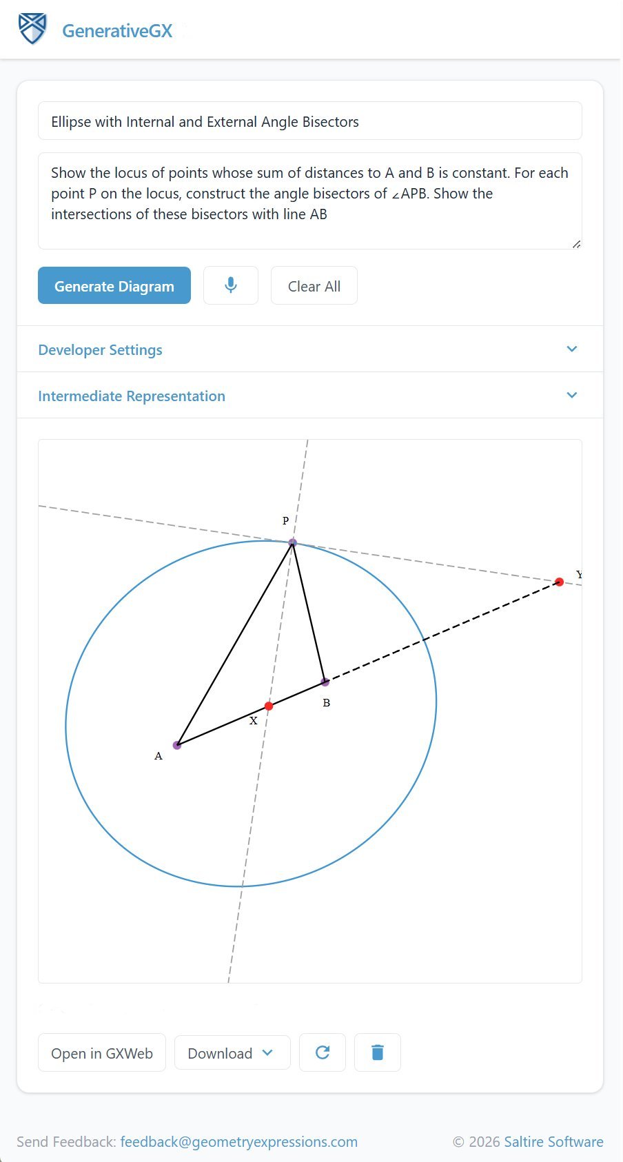 Conic Example in GenGX